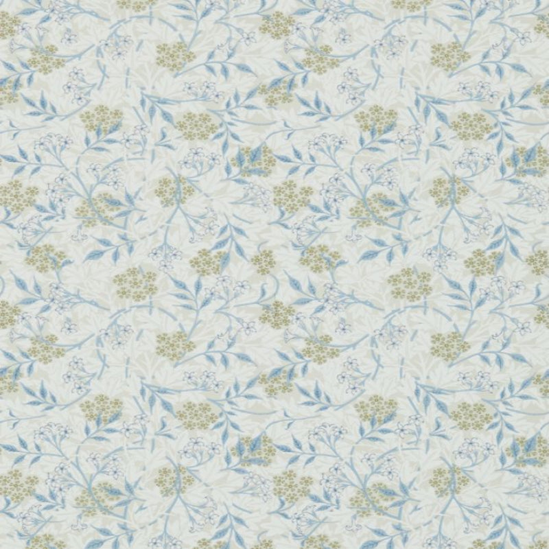 Jasmine Wallpaper - Ecru/Woad - 214724 - Morris & Co