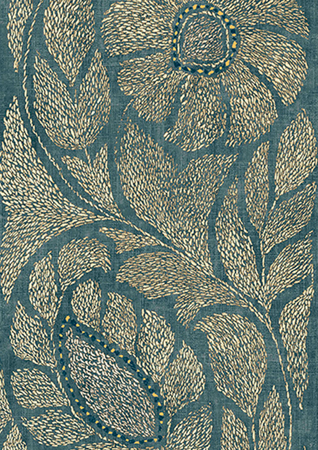 Kashmiri Wallpaper - Marmara Gold