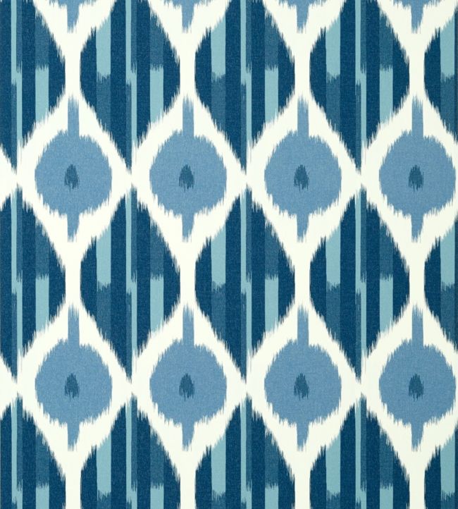 Kimono Wallpaper - Navy - AT9855 - Anna French