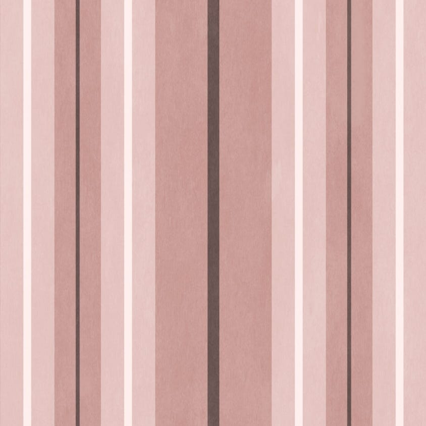 LAURISTON STRIPE Wallpaper - Sakura - House of Hackney