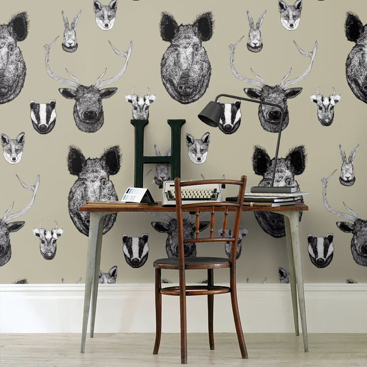 Vestige Wallpaper - Pistacchio - The Graduate Collection