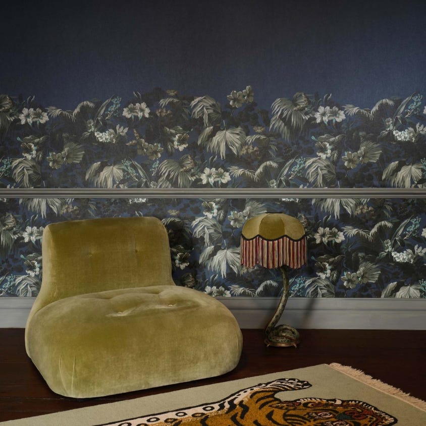 LIMERENCE Wallpaper - Ink - House of Hackney