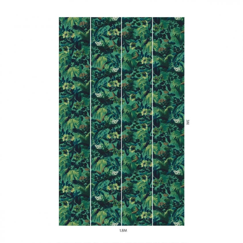 LIMERENCE Wallpaper - Malachite - House of Hackney