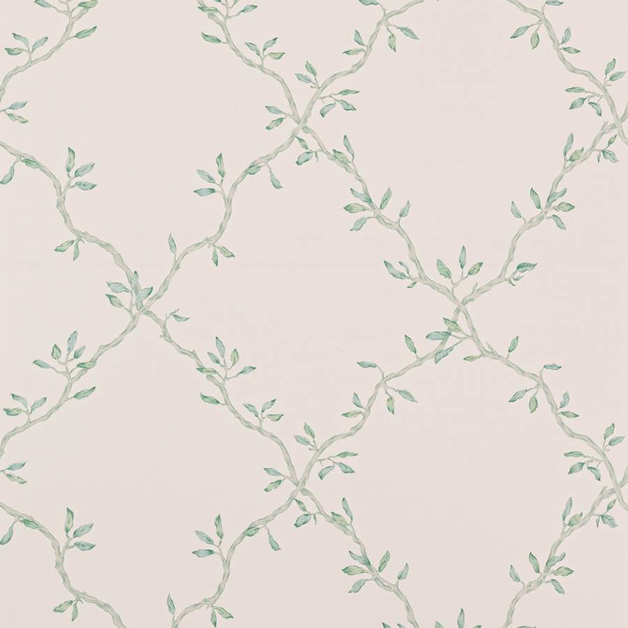 Leaf Trellis Wallpaper - Forest - Colefax & Fowler