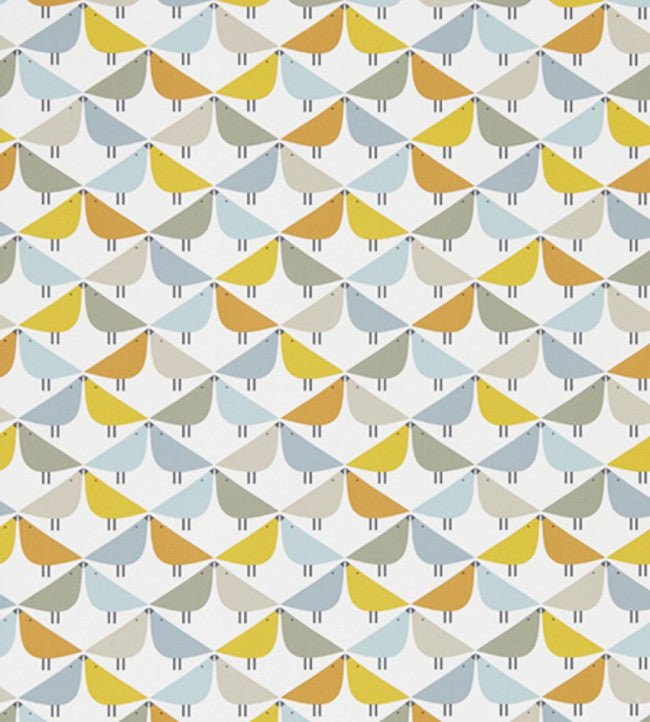 Lintu Wallpaper - Dandelion / Butterscoth / Pebble - NNOU111522 - Scion