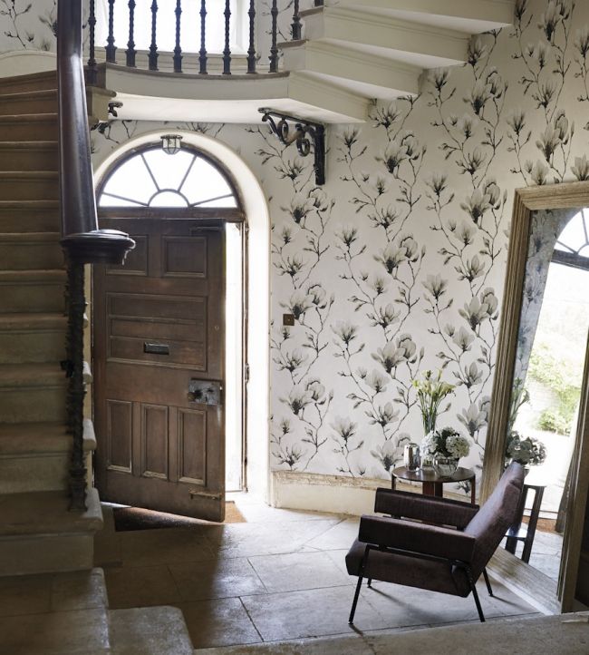 Lotus Wallpaper - Rose Gold - HMOW110878 - Harlequin