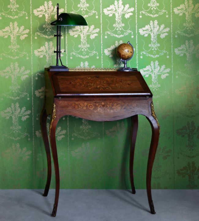 Lucky Charms Wallpaper - Georgian Green - BG0600-102 - Barneby Gates