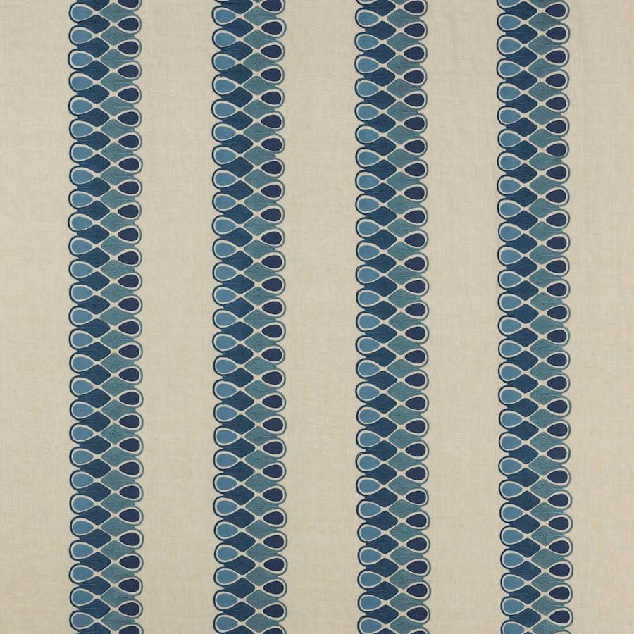 Niki Fabric - Blue - Manuel Canovas