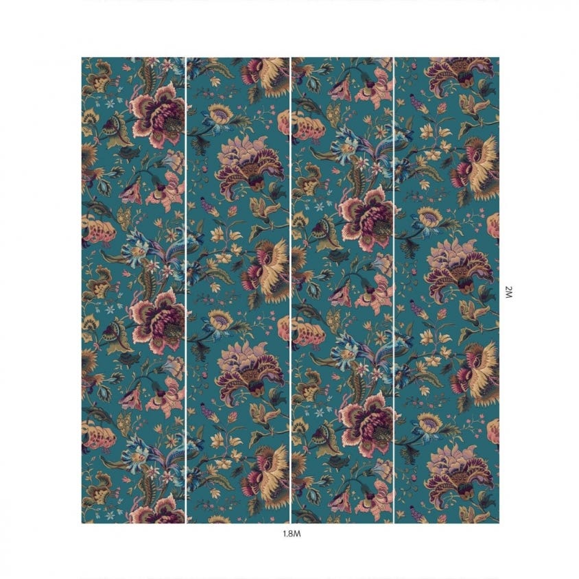 MAJORELLE Wallpaper - Azure - House of Hackney