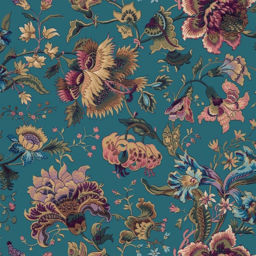 MAJORELLE Wallpaper - Azure - House of Hackney