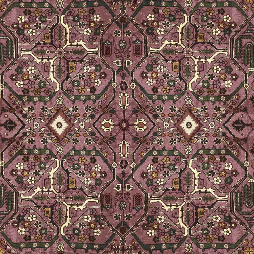 MEY MEH Wallpaper - Blush - House of Hackney