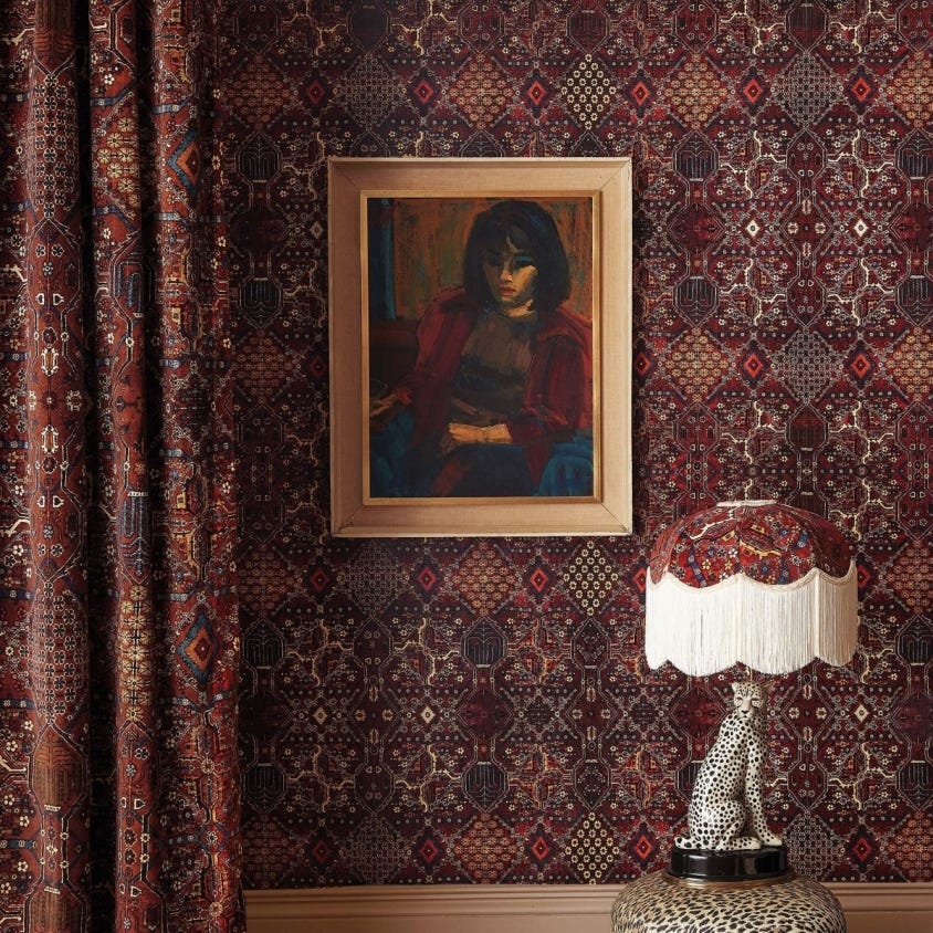MEY MEH Wallpaper - Sienna - House of Hackney
