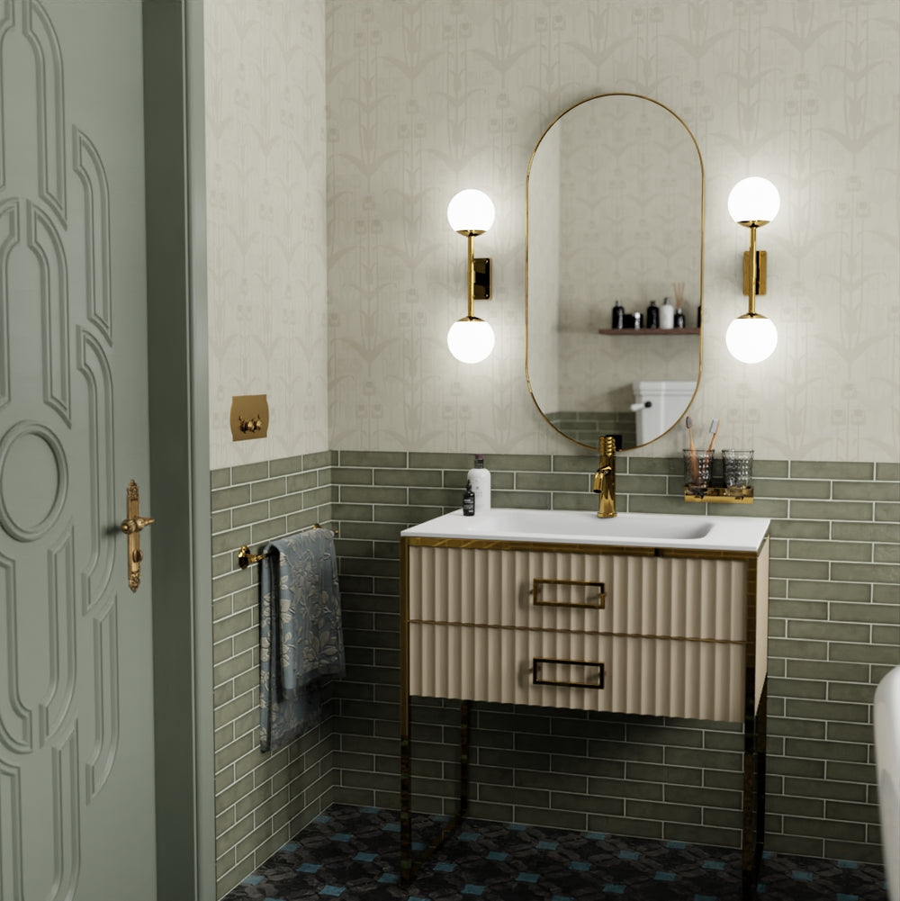 Mackintosh Wallpaper - Vintage Cream - Lucie Annabel