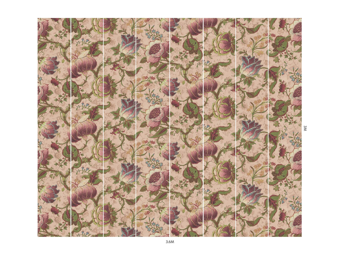Meliora Wallpaper - Tourmaline - House of Hackney