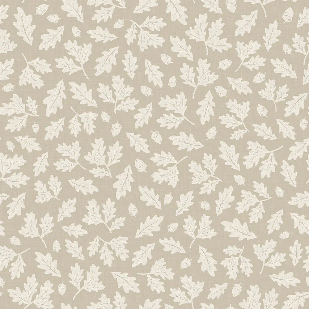 Mighty Oak Wallpaper - Natural - Lucie Annabel