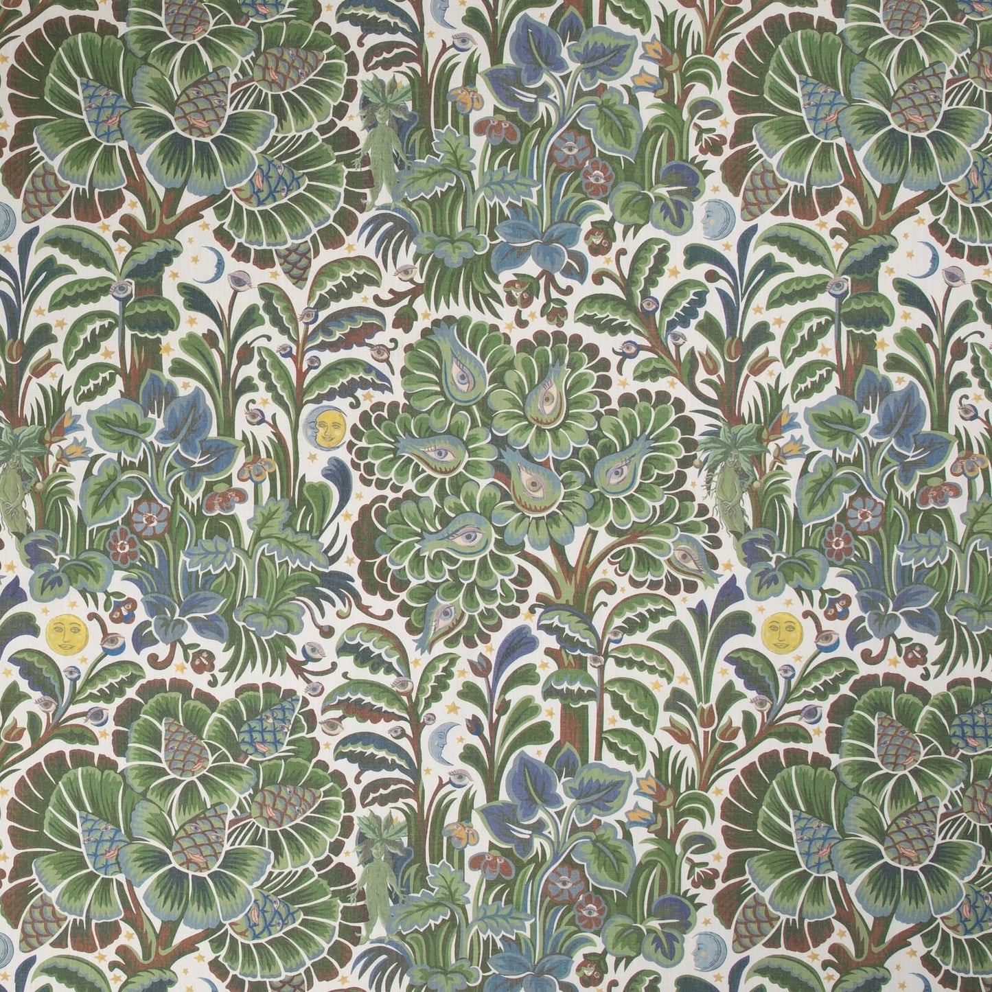 Moon Garden Wallpaper - Verde - House of Hackney