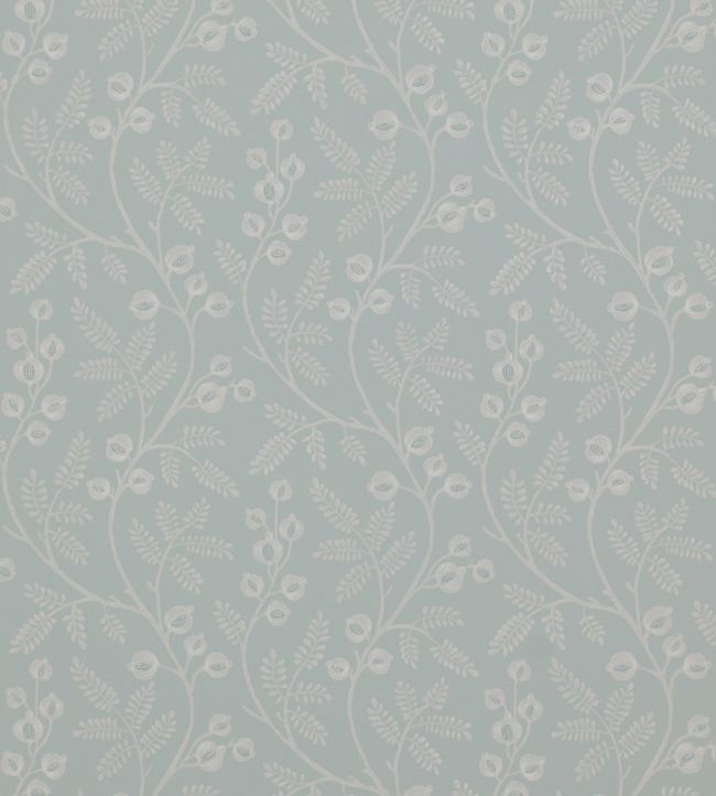 Morrigan Wallpaper - Aqua - Colefax & Fowler