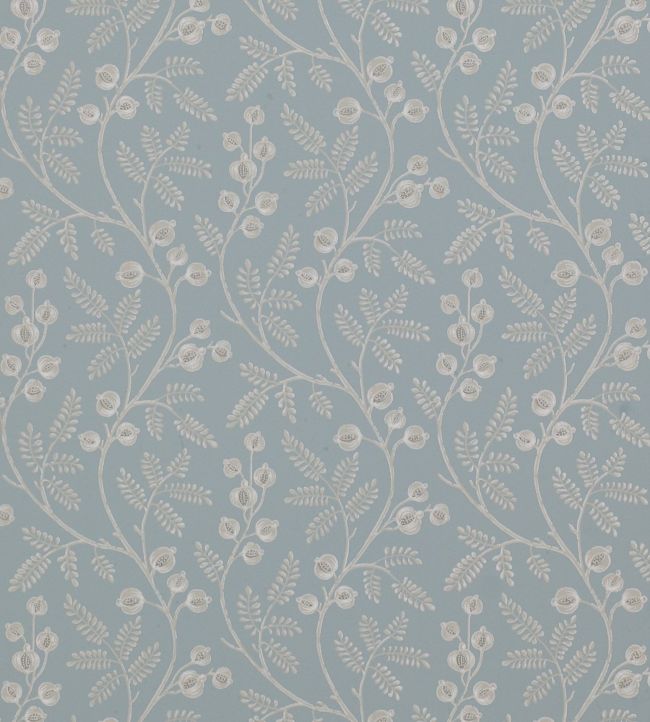 Morrigan Wallpaper - Old Blue - Colefax & Fowler