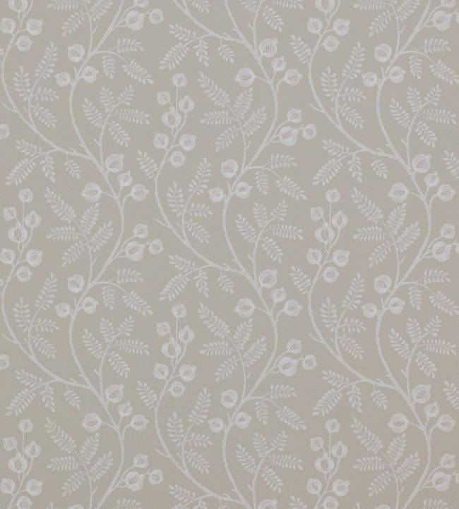 Morrigan Wallpaper - Silver - Colefax & Fowler
