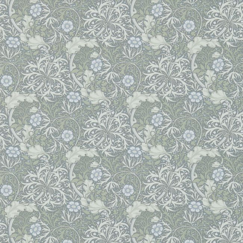 Morris Seaweed Wallpaper - Silver/Ecru - 214715 - Morris & Co