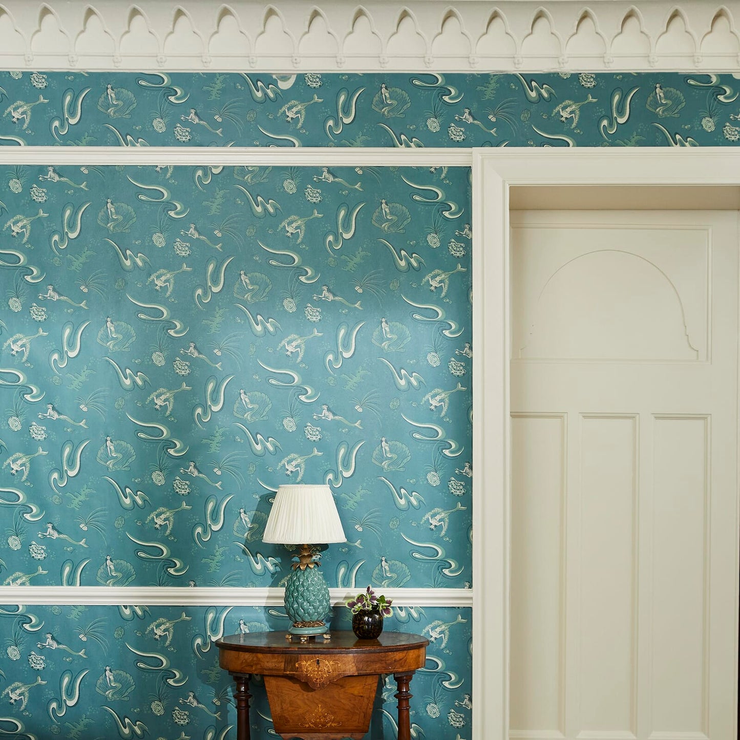 Morveren Wallpaper - Agate - House of Hackney