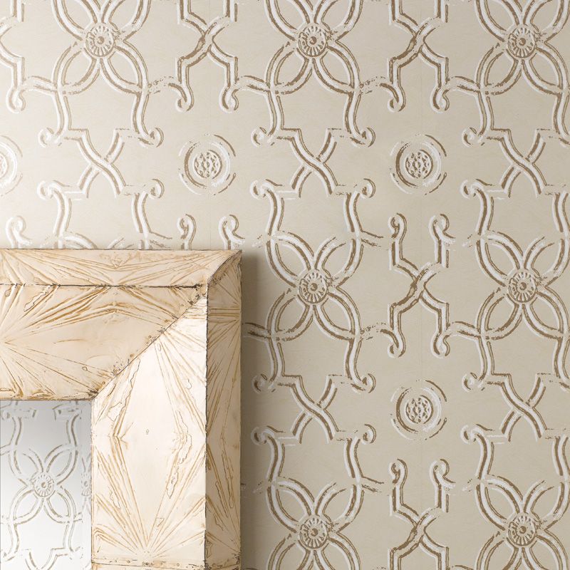 Ornella Room Wallpaper - Cream