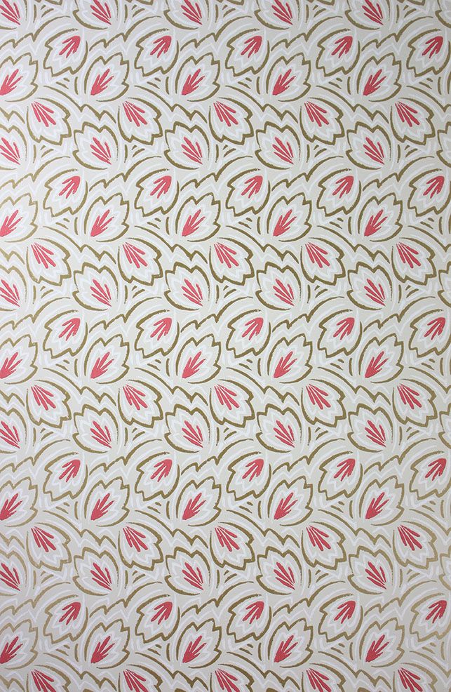 Elcho Wallpaper - Red