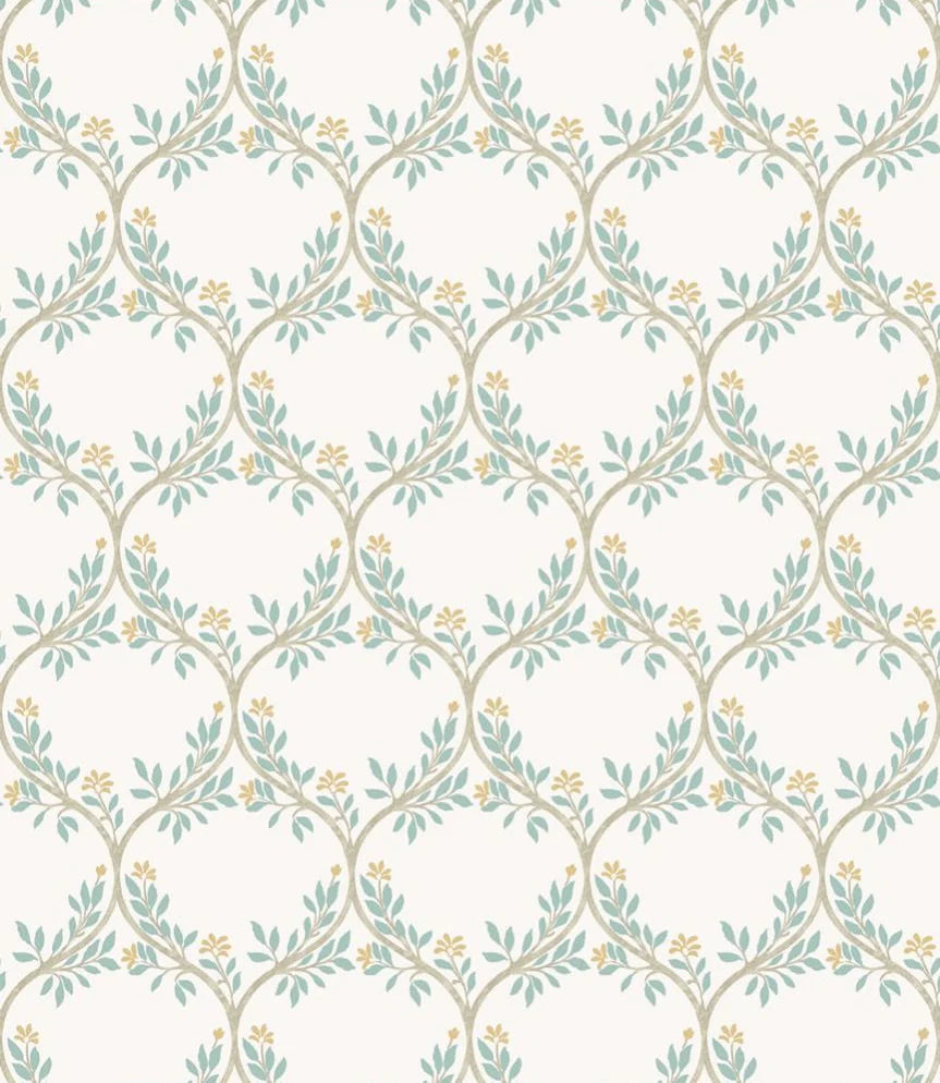 Arber Wallpaper - Blue