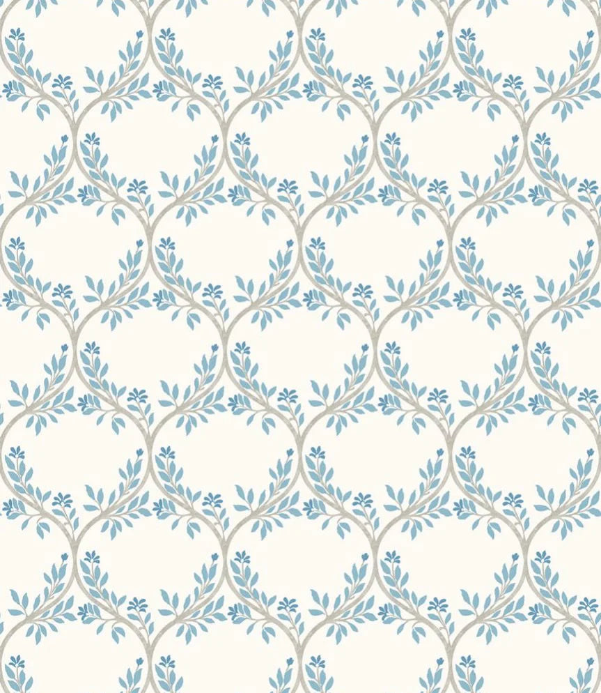 Arber Wallpaper - Blue