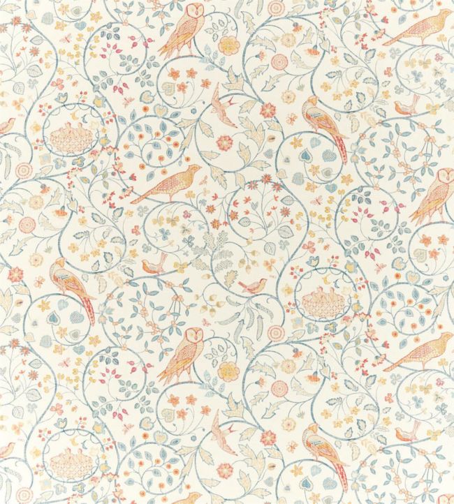 Newill Fabric - Teal - 226588 - Morris & Co