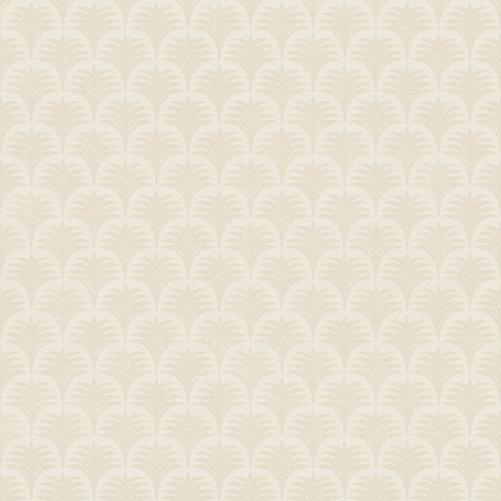 Nouveau Palm Wallpaper - Vintage Cream - Lucie Annabel