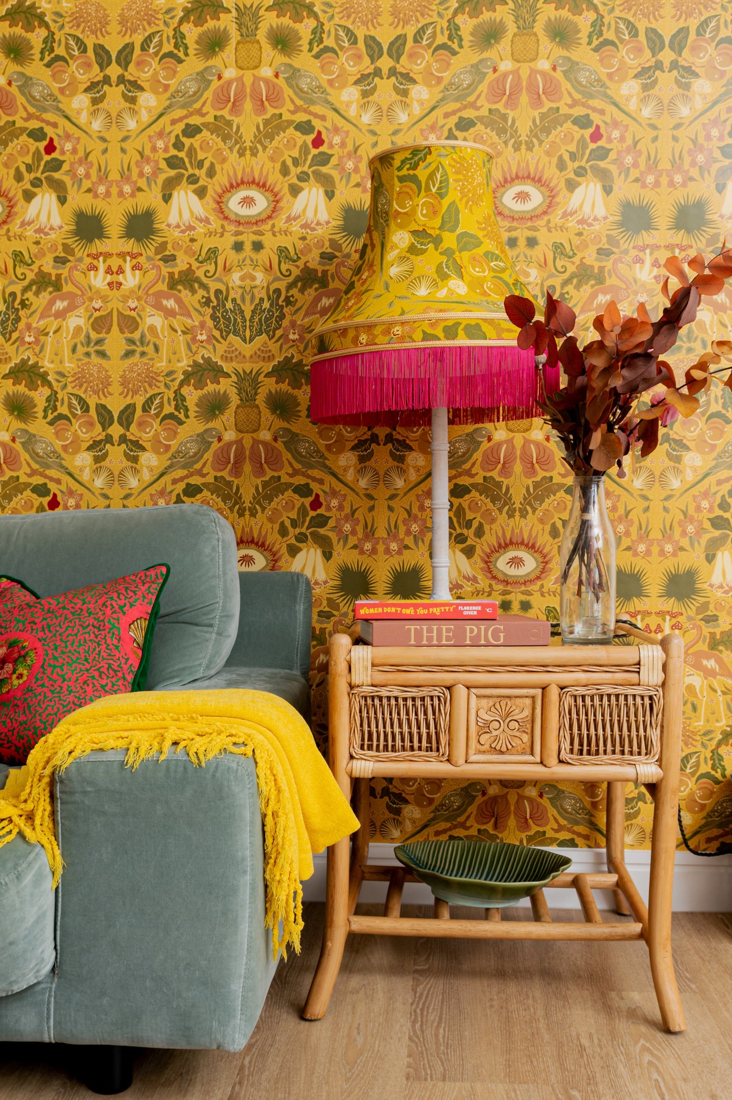 Oasis Wallpaper - Gold - Wear The Walls