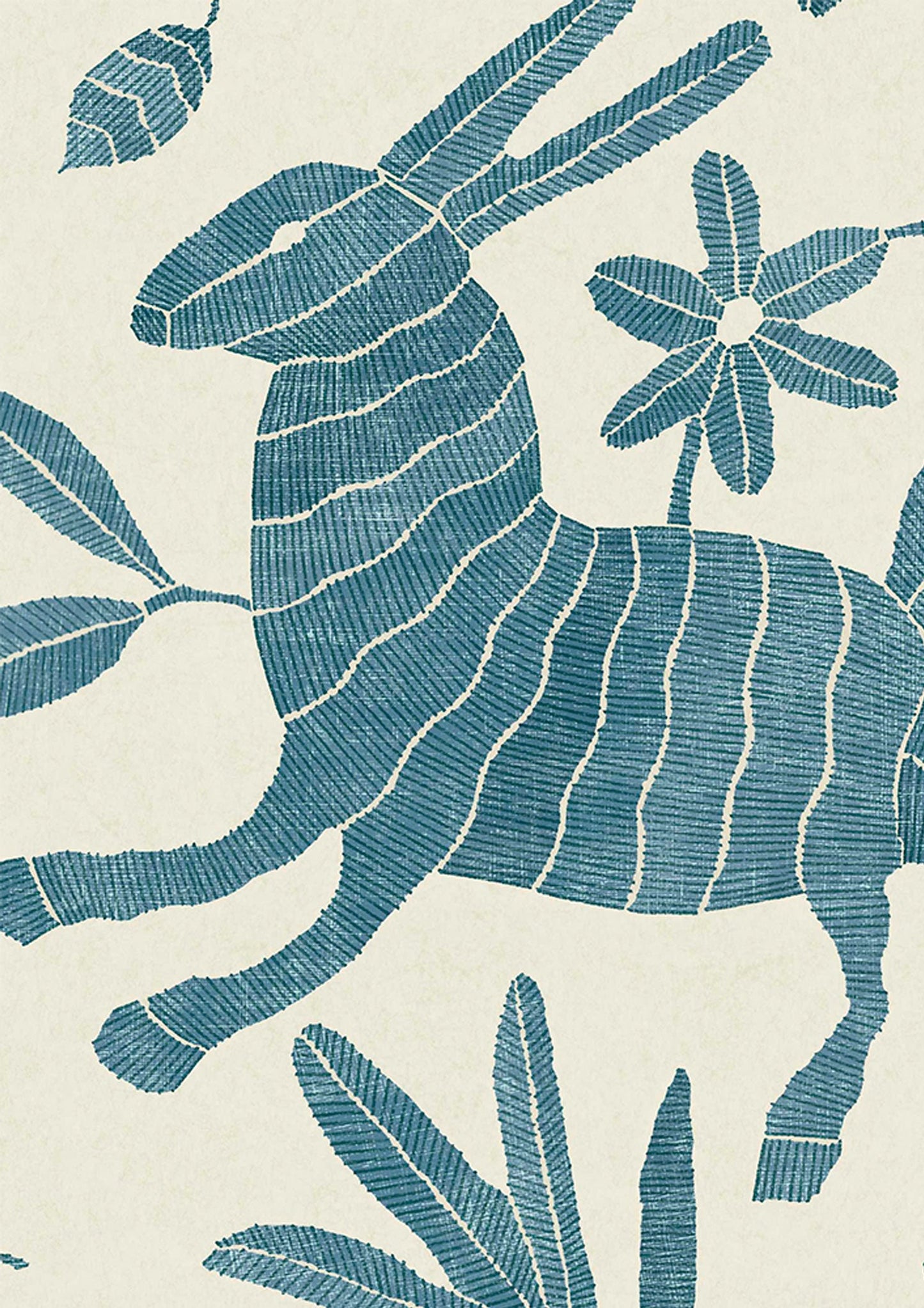 Otomi Wallpaper - Bluebird