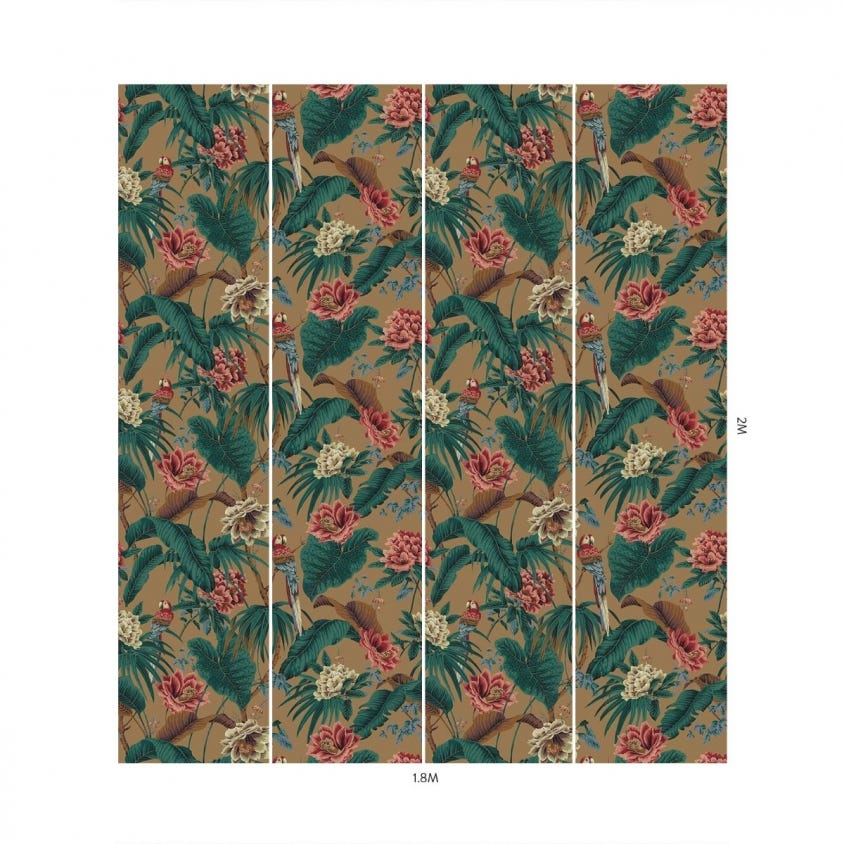 PARADISA Wallpaper - Sand - House of Hackney