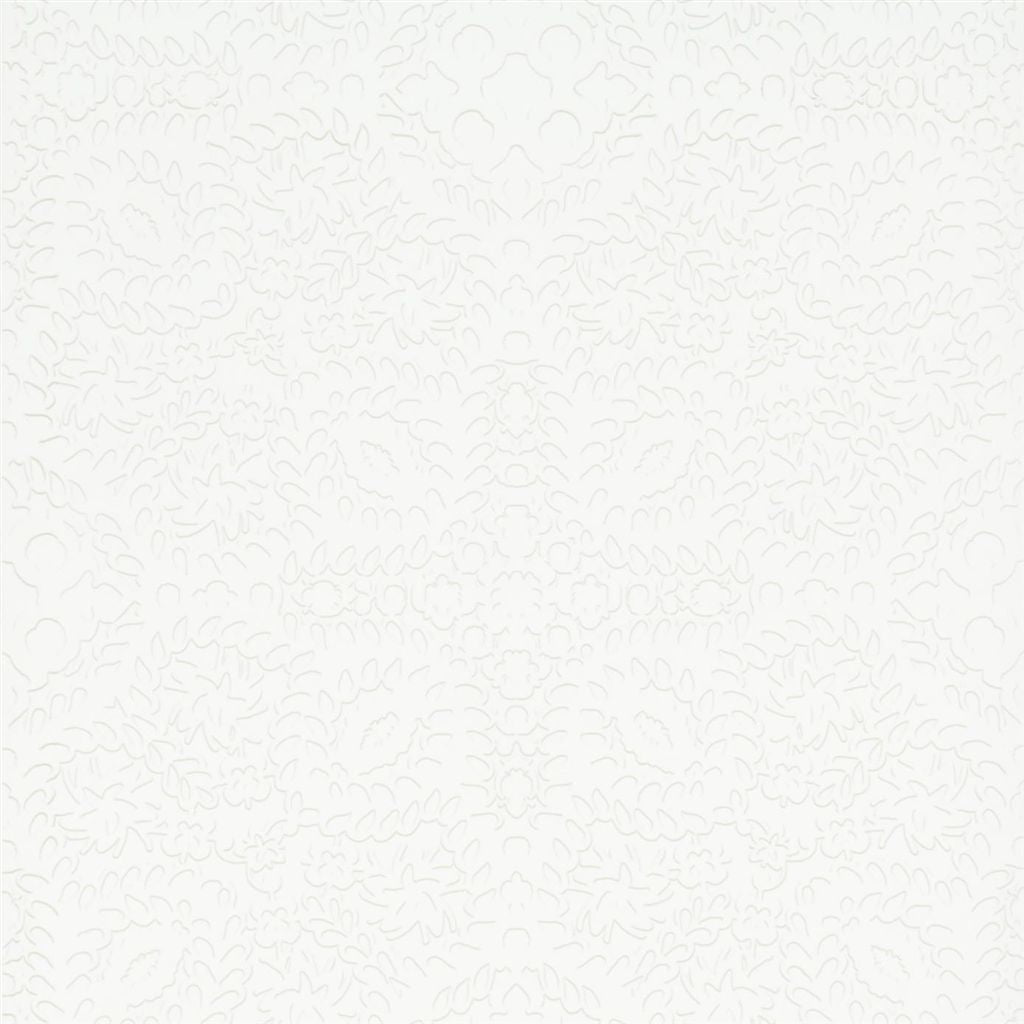 Boutis Wallpaper - White