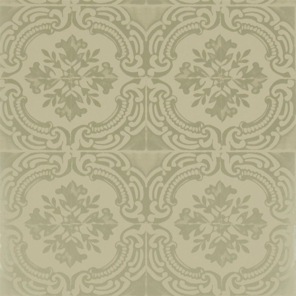 Azulejos Wallpaper - Sand