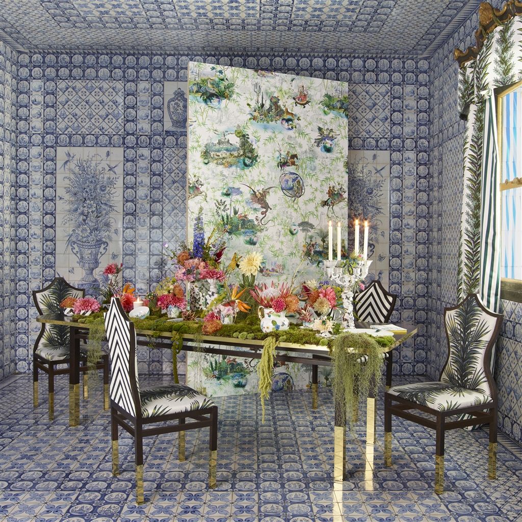 Reveries Room Wallpaper - Green