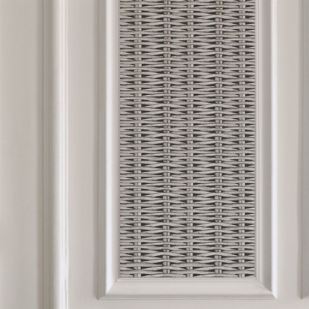 Barbade Room Wallpaper - Gray