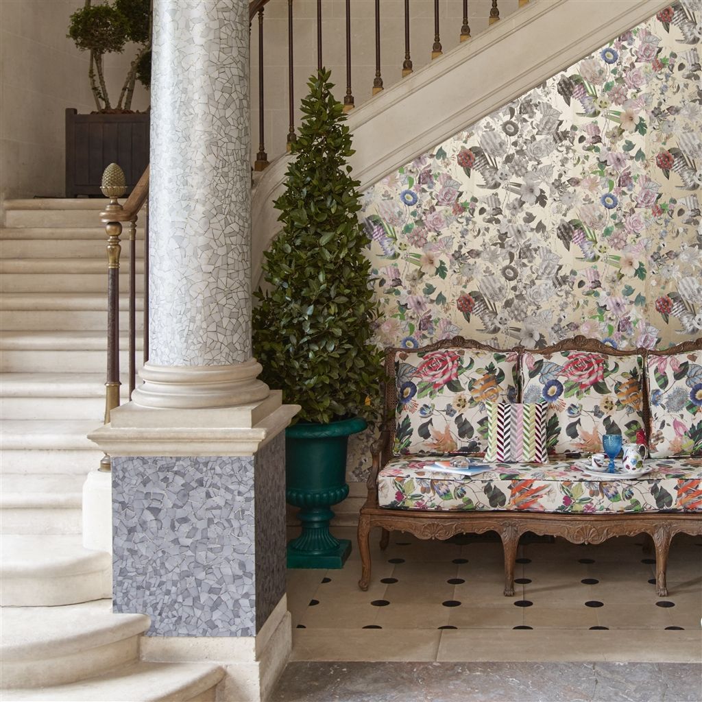 Picassiette Room Wallpaper 2 - Gray