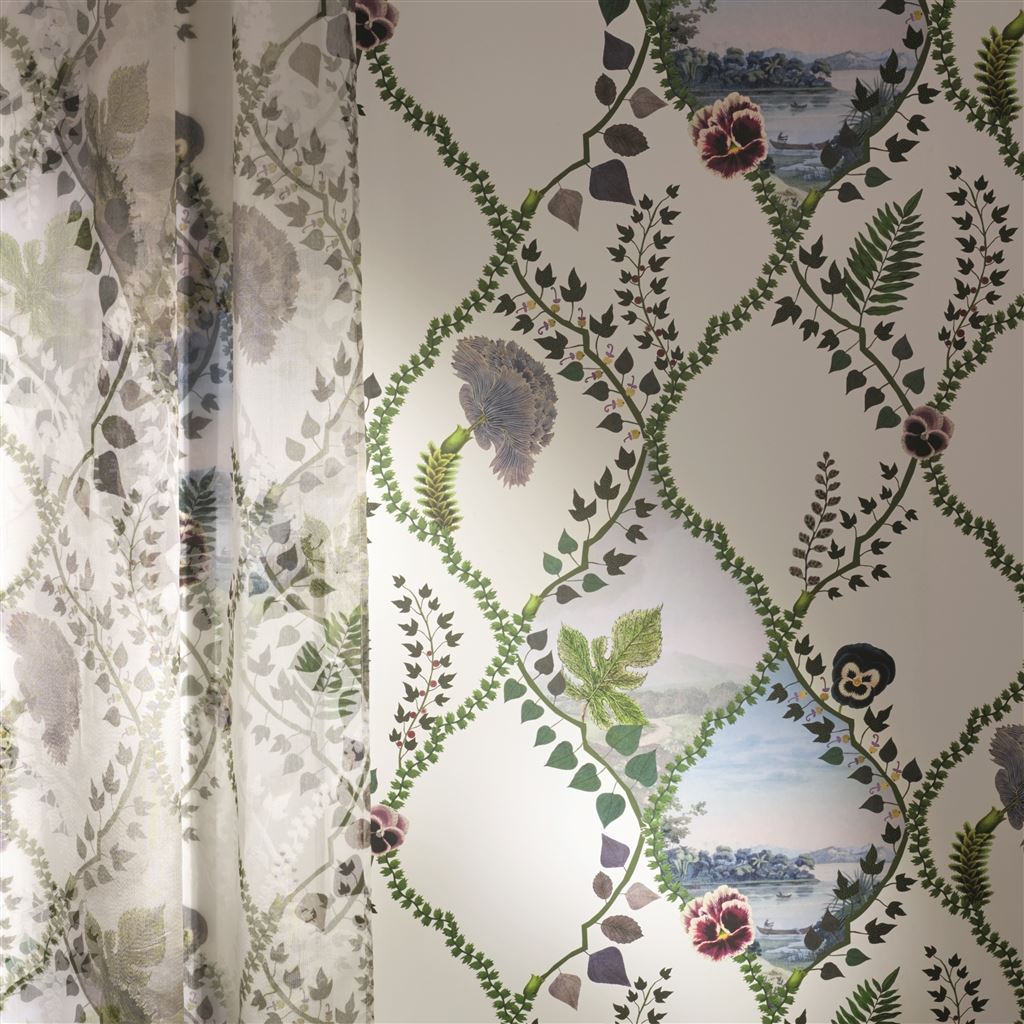 Coup De Vent Room Wallpaper 2 - Gray