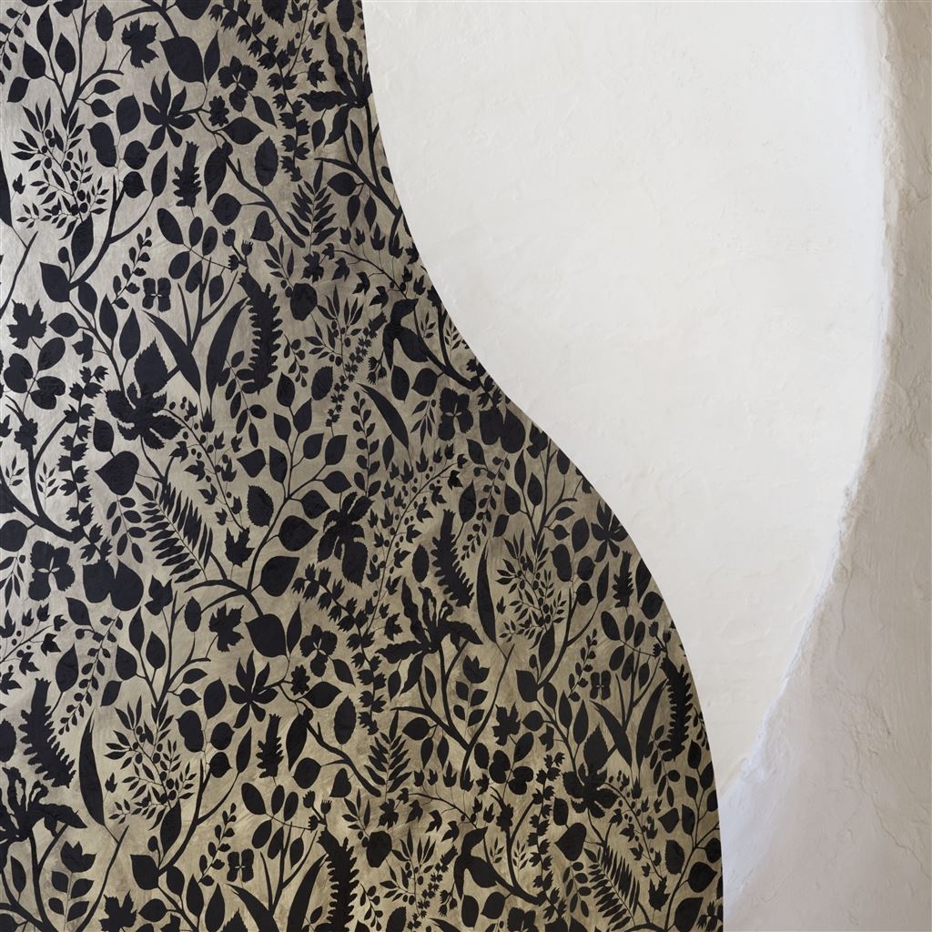 L Eden Room Wallpaper 4 - Black