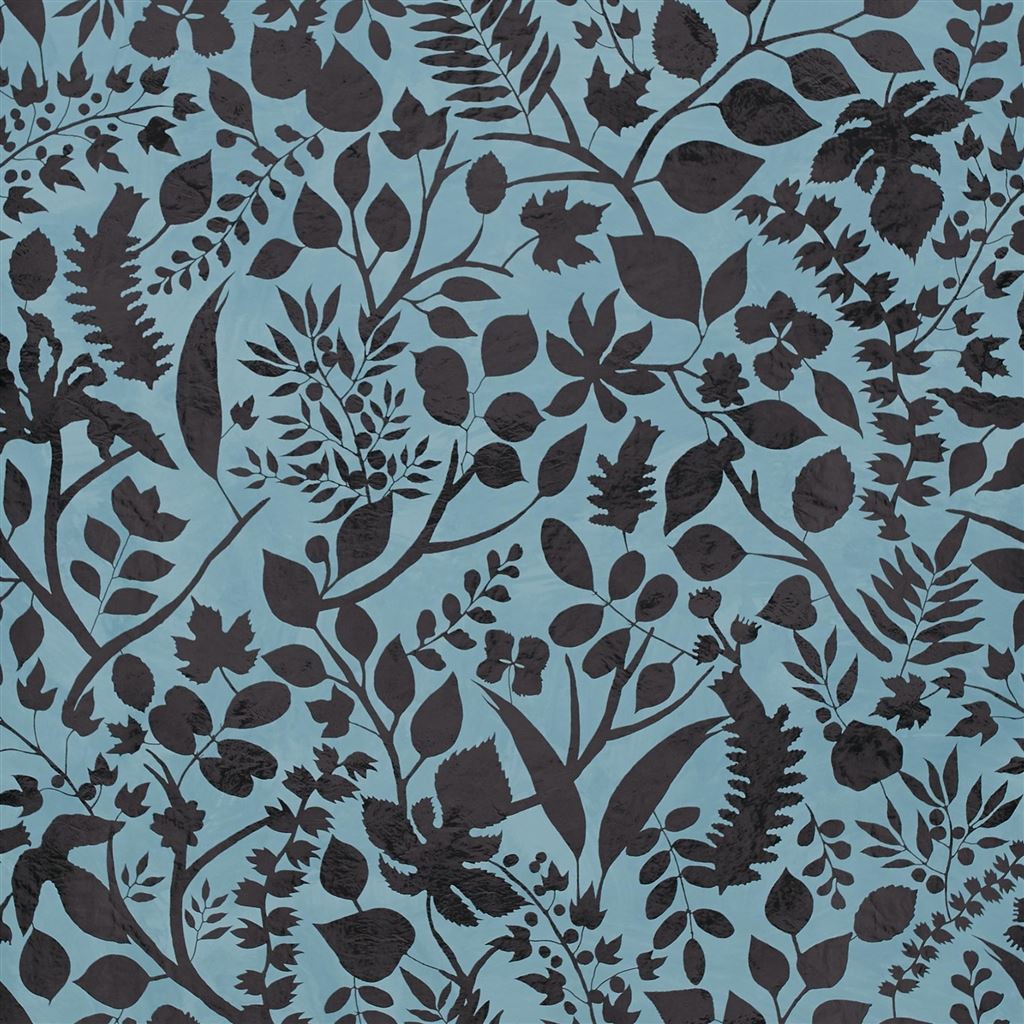 L Eden Wallpaper - Teal