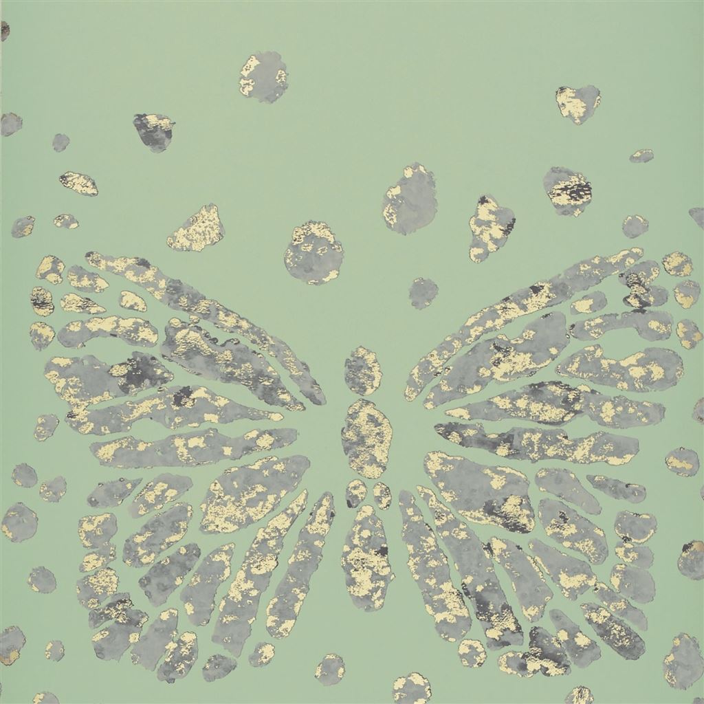Les Messagers Wallpaper - Green