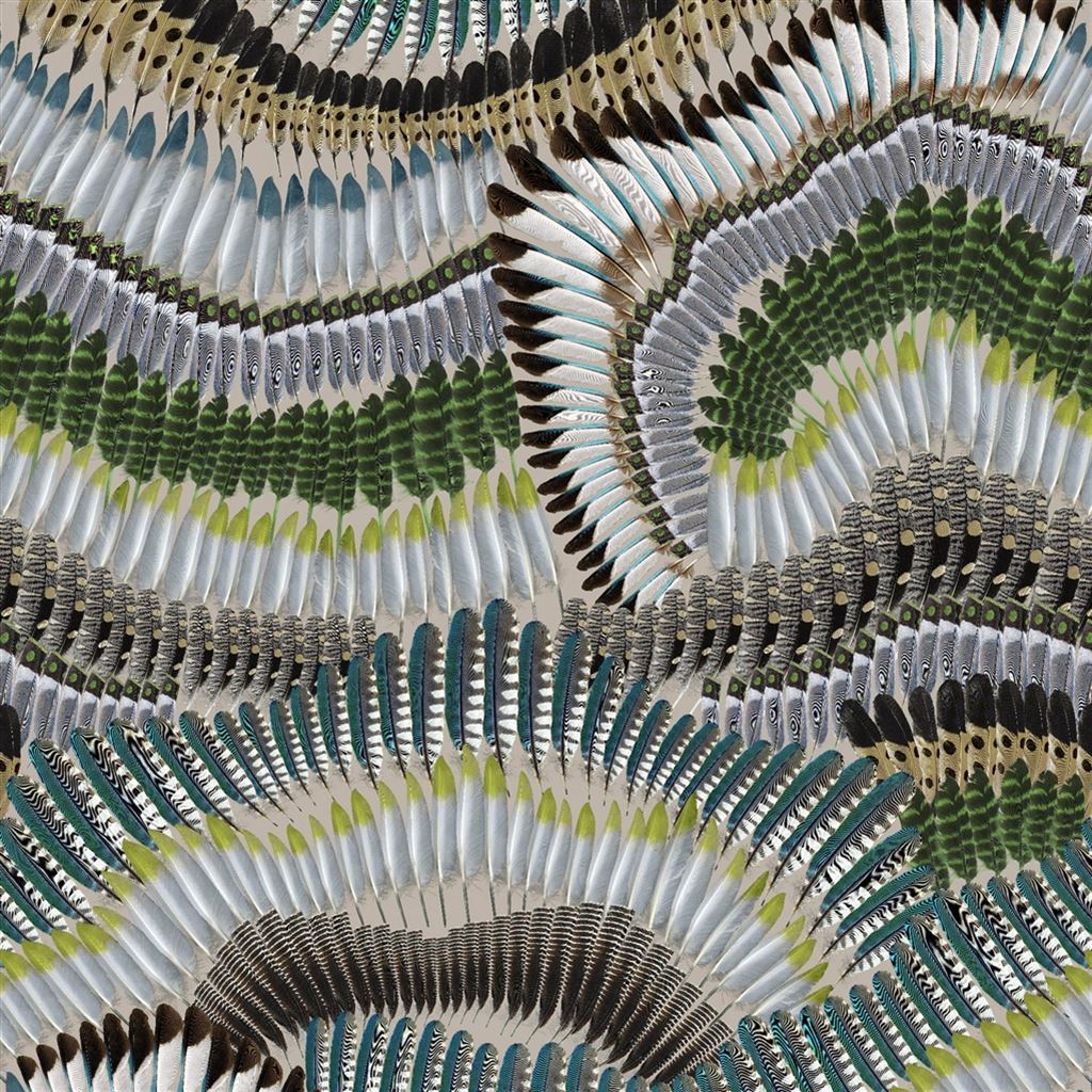 Prête-moi Ta Plume Printemps Wallpaper - Multicolor
