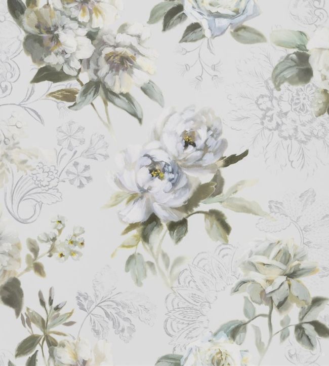 Victorine Wallpaper - Green