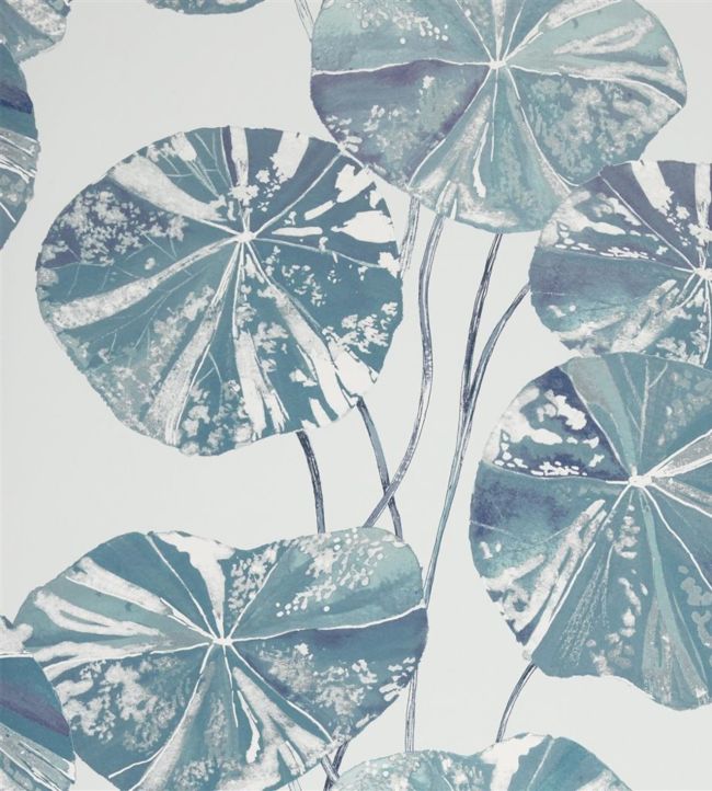 Brahmi Wallpaper - Blue