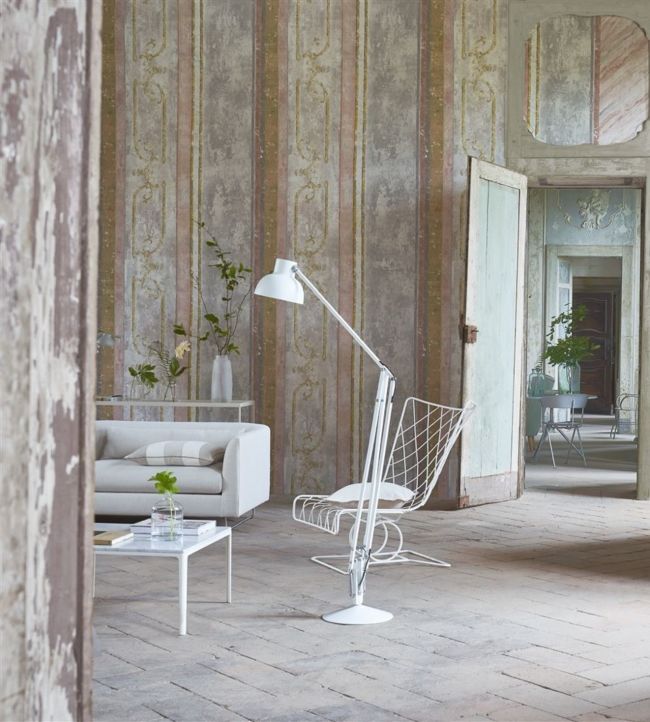 Foscari Fresco scene 2 Wallpaper