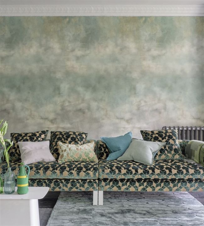 Suisai Room Wallpaper - Teal