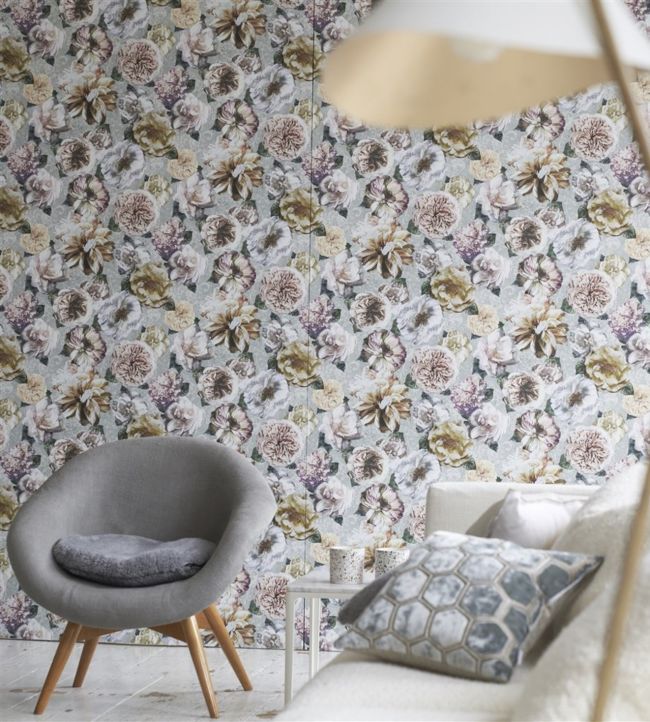 Mansur Room Wallpaper - Teal