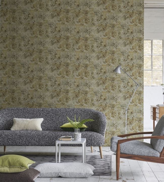 Tarbana Room Wallpaper - Green